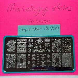 Maniology Plates: Mani x Me October 2021: Autumn Memories
